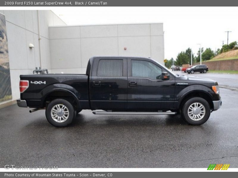 Black / Camel/Tan 2009 Ford F150 Lariat SuperCrew 4x4