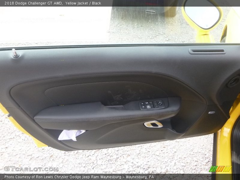 Yellow Jacket / Black 2018 Dodge Challenger GT AWD
