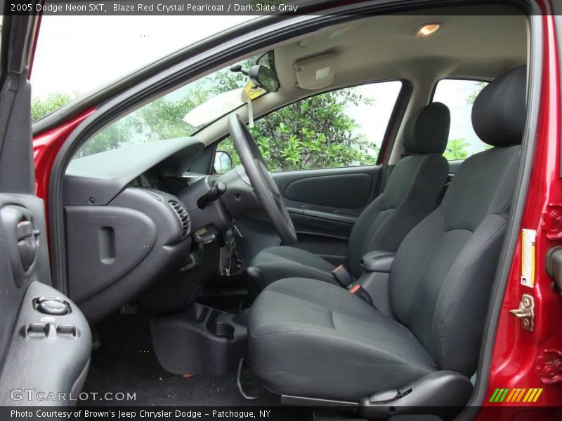 Blaze Red Crystal Pearlcoat / Dark Slate Gray 2005 Dodge Neon SXT