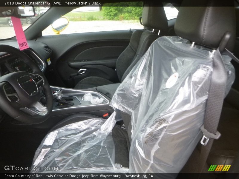 Yellow Jacket / Black 2018 Dodge Challenger GT AWD