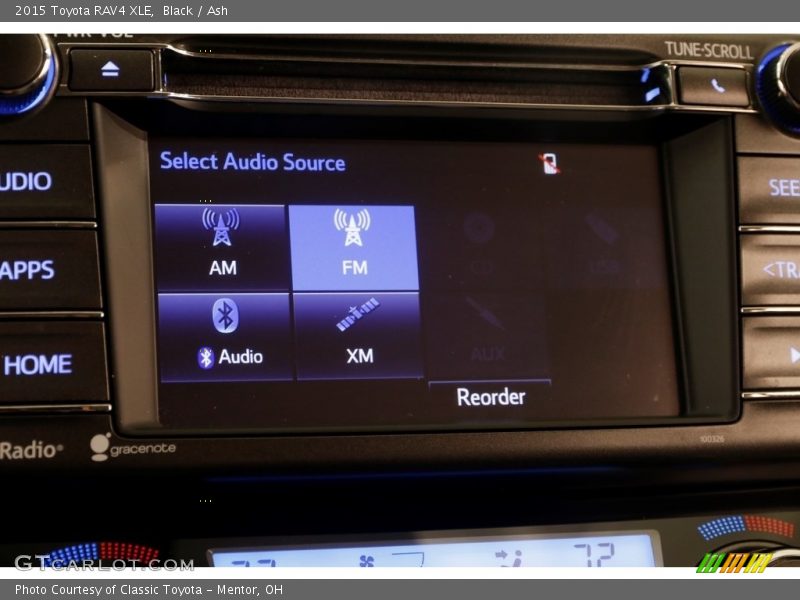 Black / Ash 2015 Toyota RAV4 XLE