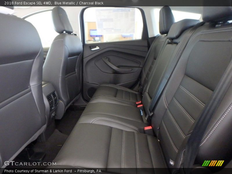 Blue Metallic / Charcoal Black 2018 Ford Escape SEL 4WD