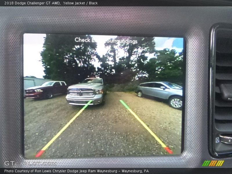 Yellow Jacket / Black 2018 Dodge Challenger GT AWD