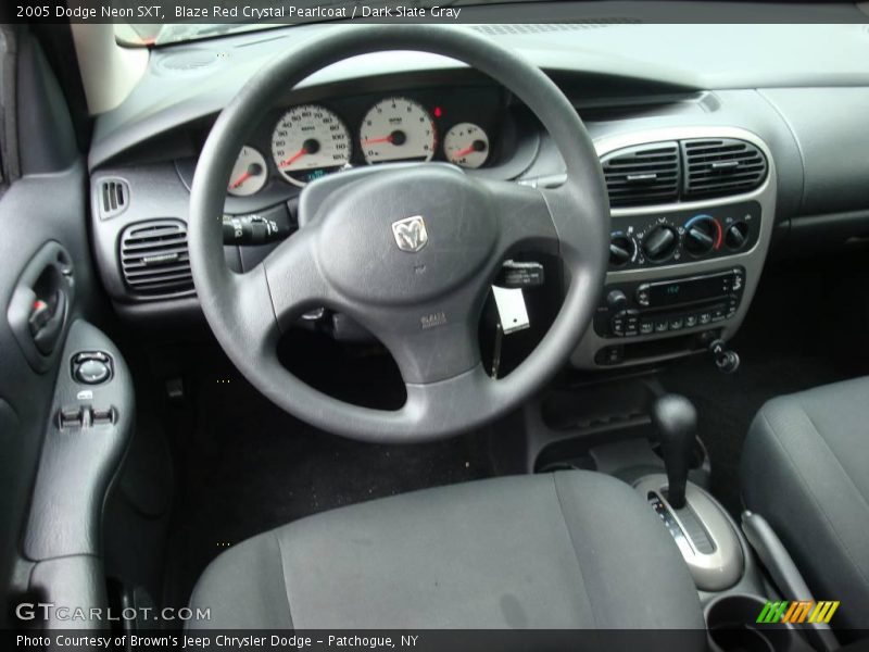 Blaze Red Crystal Pearlcoat / Dark Slate Gray 2005 Dodge Neon SXT