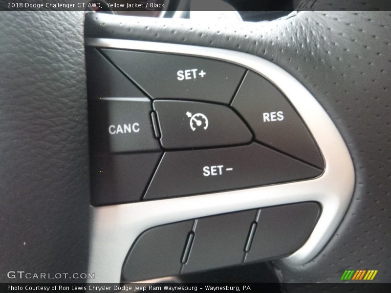 Yellow Jacket / Black 2018 Dodge Challenger GT AWD