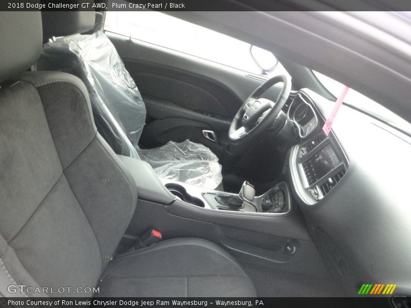 Plum Crazy Pearl / Black 2018 Dodge Challenger GT AWD
