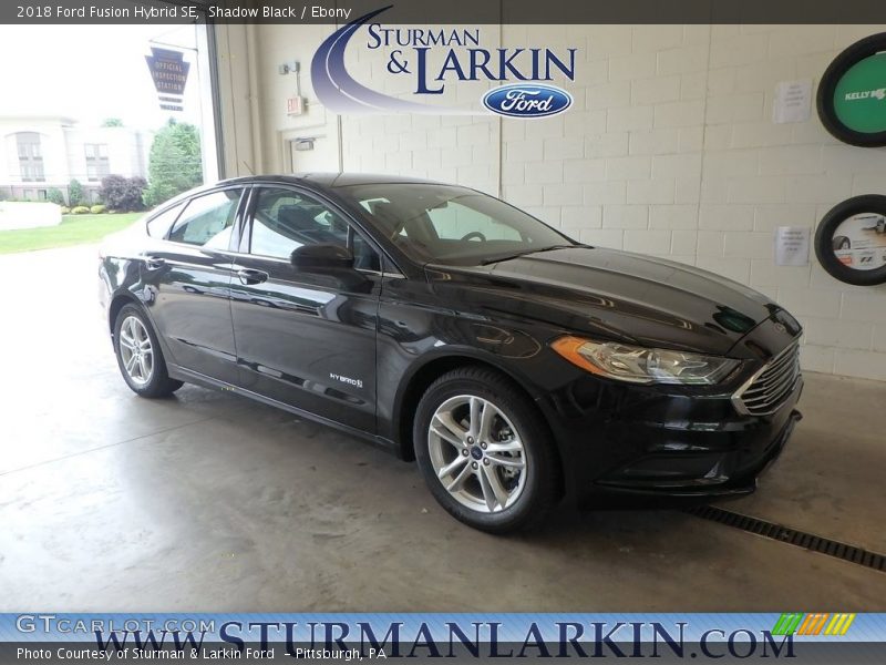 Shadow Black / Ebony 2018 Ford Fusion Hybrid SE