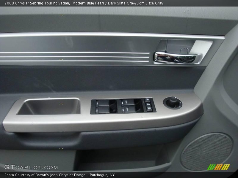 Modern Blue Pearl / Dark Slate Gray/Light Slate Gray 2008 Chrysler Sebring Touring Sedan