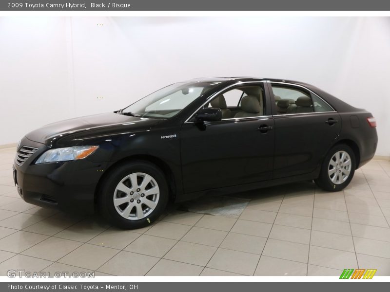 Black / Bisque 2009 Toyota Camry Hybrid