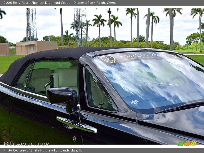 Diamond Black / Light Creme 2008 Rolls-Royce Phantom Drophead Coupe