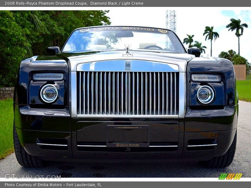 Diamond Black / Light Creme 2008 Rolls-Royce Phantom Drophead Coupe