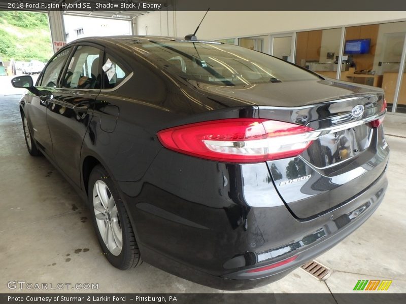 Shadow Black / Ebony 2018 Ford Fusion Hybrid SE