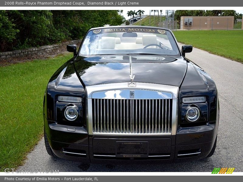 Diamond Black / Light Creme 2008 Rolls-Royce Phantom Drophead Coupe