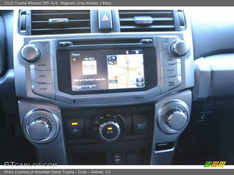 Magnetic Gray Metallic / Black 2015 Toyota 4Runner SR5 4x4