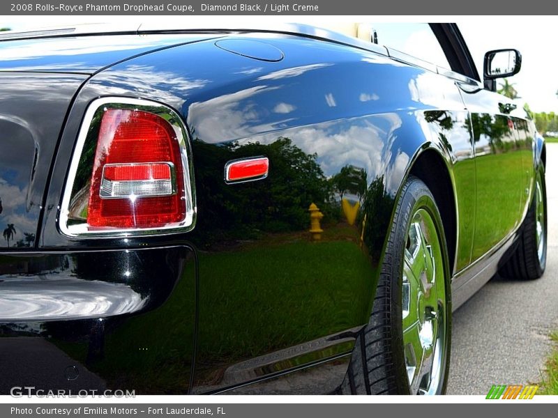 Diamond Black / Light Creme 2008 Rolls-Royce Phantom Drophead Coupe