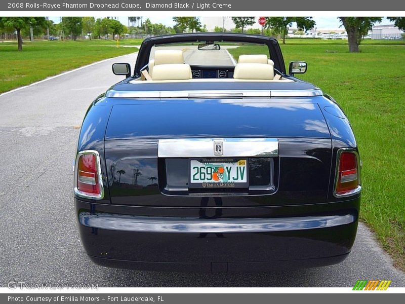 Diamond Black / Light Creme 2008 Rolls-Royce Phantom Drophead Coupe