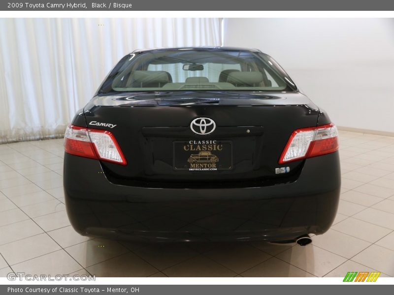 Black / Bisque 2009 Toyota Camry Hybrid