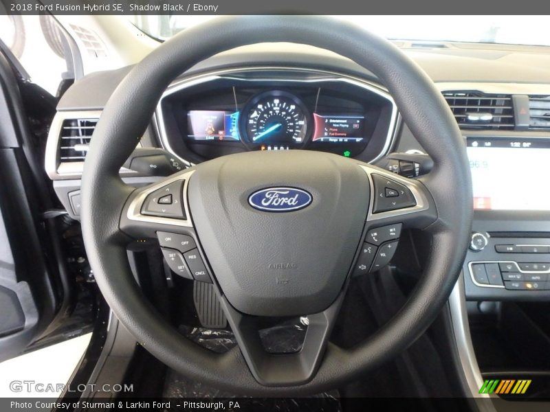 Shadow Black / Ebony 2018 Ford Fusion Hybrid SE
