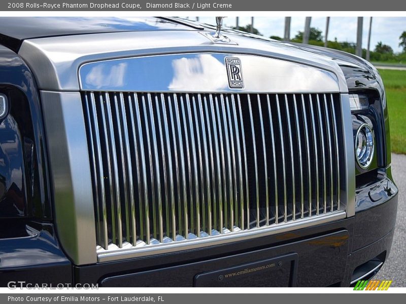 Diamond Black / Light Creme 2008 Rolls-Royce Phantom Drophead Coupe