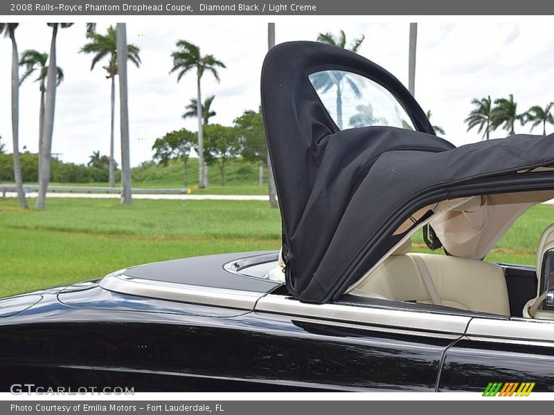 Diamond Black / Light Creme 2008 Rolls-Royce Phantom Drophead Coupe