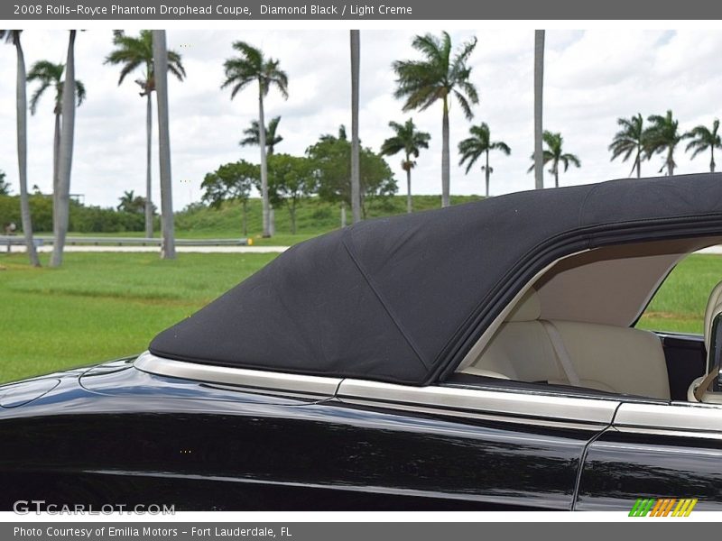 Diamond Black / Light Creme 2008 Rolls-Royce Phantom Drophead Coupe
