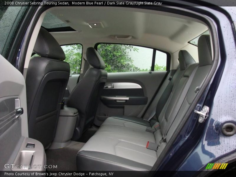Modern Blue Pearl / Dark Slate Gray/Light Slate Gray 2008 Chrysler Sebring Touring Sedan