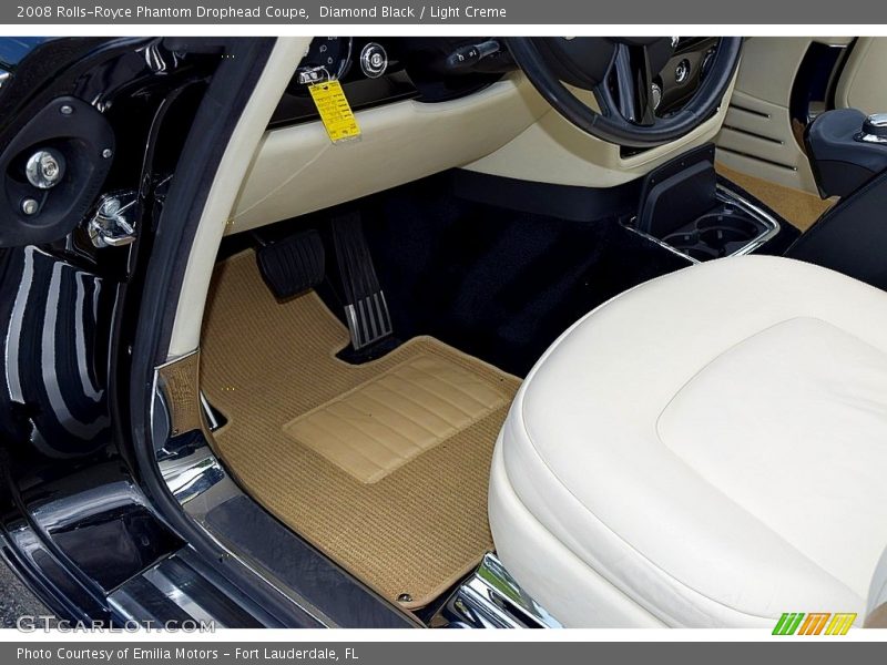 Diamond Black / Light Creme 2008 Rolls-Royce Phantom Drophead Coupe