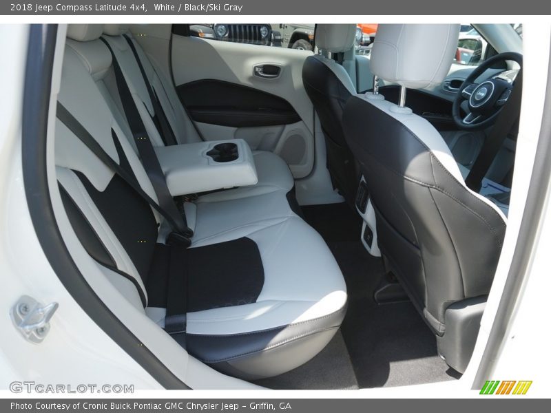 White / Black/Ski Gray 2018 Jeep Compass Latitude 4x4