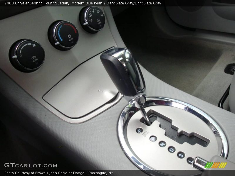 Modern Blue Pearl / Dark Slate Gray/Light Slate Gray 2008 Chrysler Sebring Touring Sedan