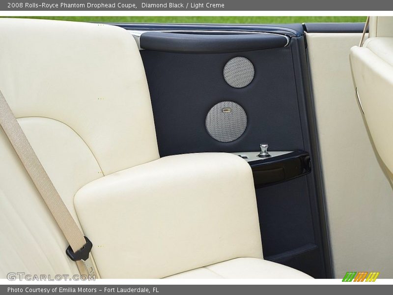 Diamond Black / Light Creme 2008 Rolls-Royce Phantom Drophead Coupe