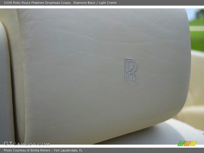 Diamond Black / Light Creme 2008 Rolls-Royce Phantom Drophead Coupe