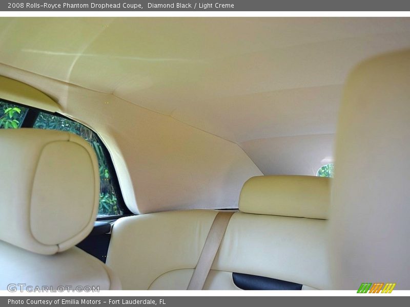Diamond Black / Light Creme 2008 Rolls-Royce Phantom Drophead Coupe