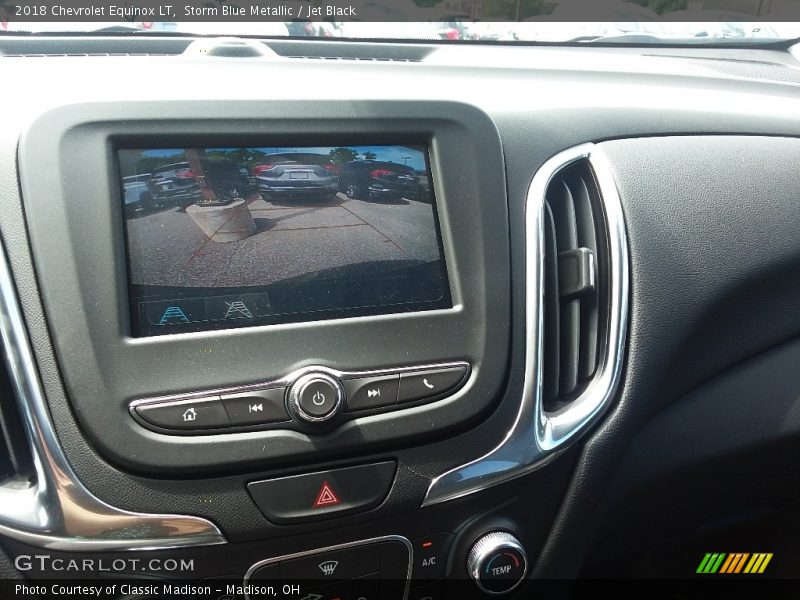 Storm Blue Metallic / Jet Black 2018 Chevrolet Equinox LT