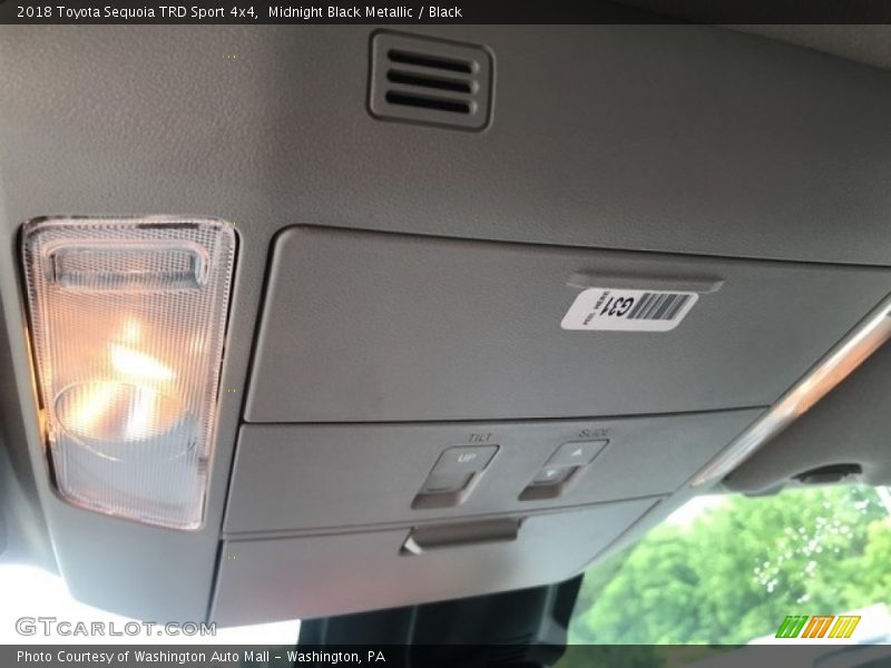 Midnight Black Metallic / Black 2018 Toyota Sequoia TRD Sport 4x4