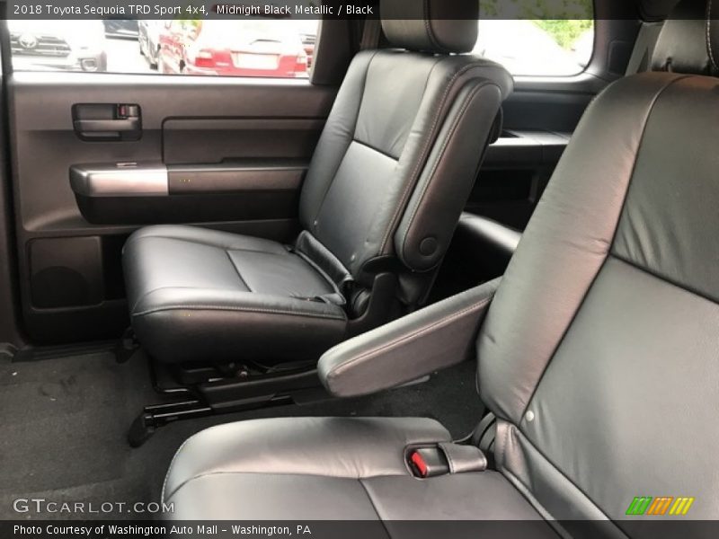Rear Seat of 2018 Sequoia TRD Sport 4x4