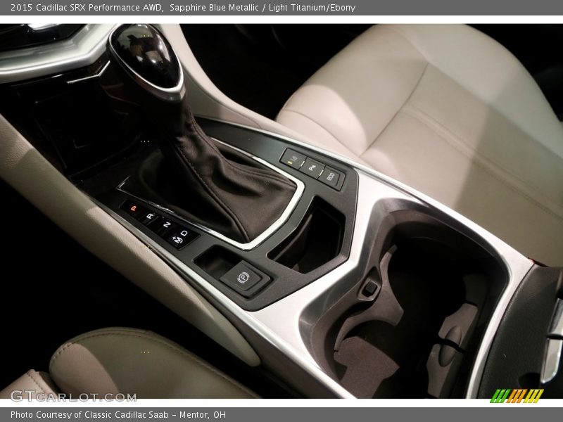 Sapphire Blue Metallic / Light Titanium/Ebony 2015 Cadillac SRX Performance AWD