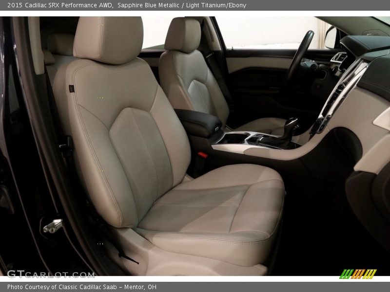Sapphire Blue Metallic / Light Titanium/Ebony 2015 Cadillac SRX Performance AWD