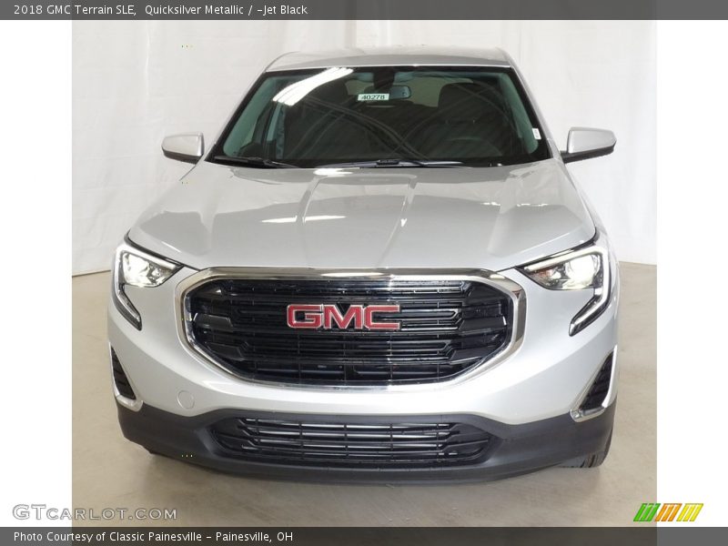 Quicksilver Metallic / ­Jet Black 2018 GMC Terrain SLE