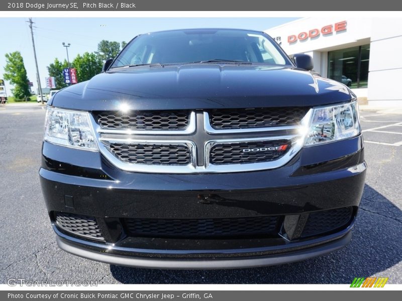 Pitch Black / Black 2018 Dodge Journey SE