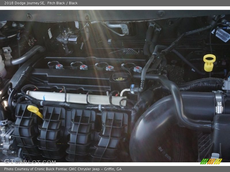 Pitch Black / Black 2018 Dodge Journey SE