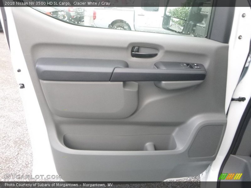 Glacier White / Gray 2018 Nissan NV 3500 HD SL Cargo