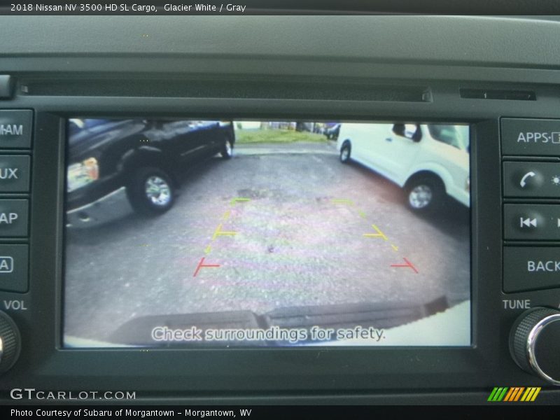 Glacier White / Gray 2018 Nissan NV 3500 HD SL Cargo