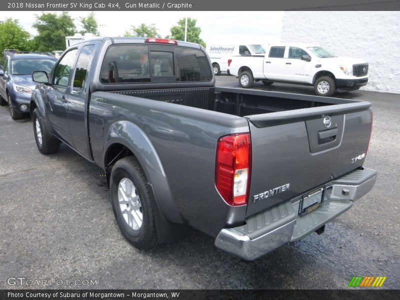 Gun Metallic / Graphite 2018 Nissan Frontier SV King Cab 4x4