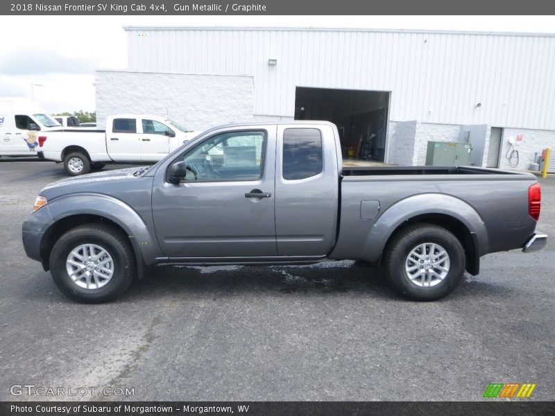 Gun Metallic / Graphite 2018 Nissan Frontier SV King Cab 4x4