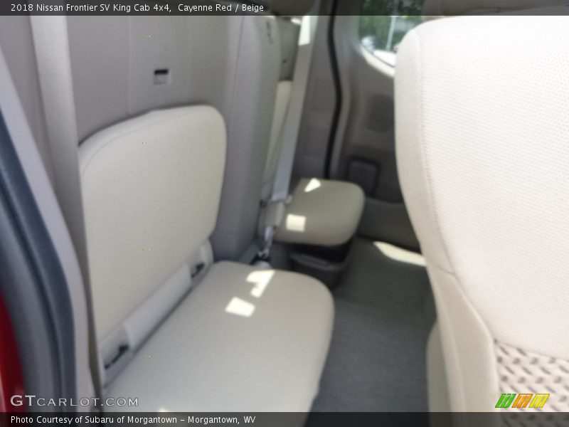 Cayenne Red / Beige 2018 Nissan Frontier SV King Cab 4x4