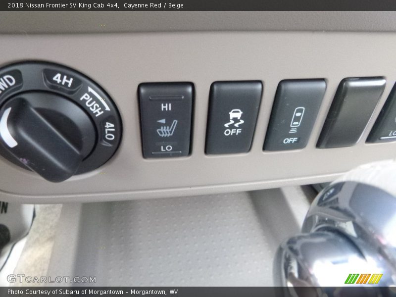 Cayenne Red / Beige 2018 Nissan Frontier SV King Cab 4x4