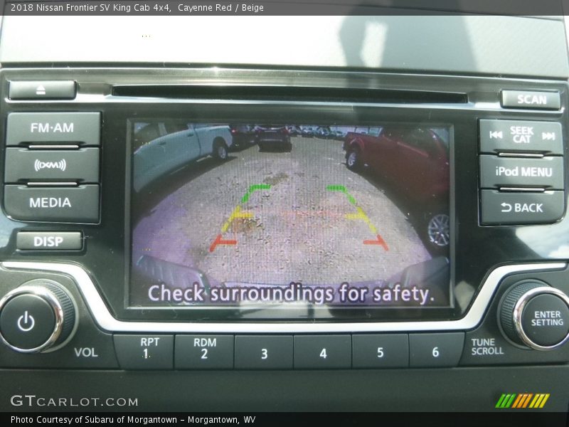Cayenne Red / Beige 2018 Nissan Frontier SV King Cab 4x4