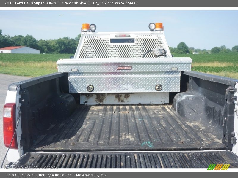 Oxford White / Steel 2011 Ford F350 Super Duty XLT Crew Cab 4x4 Dually