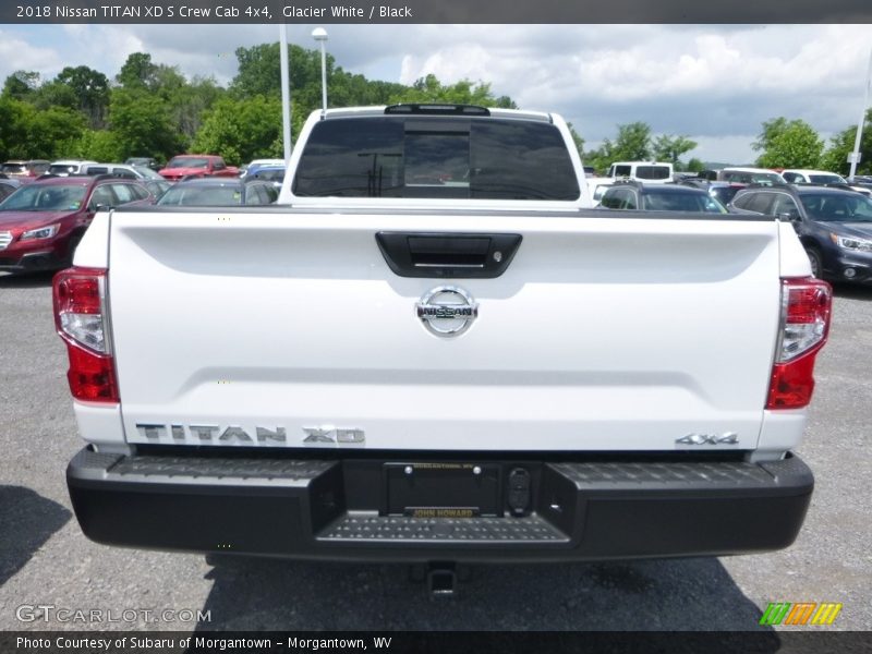 Glacier White / Black 2018 Nissan TITAN XD S Crew Cab 4x4