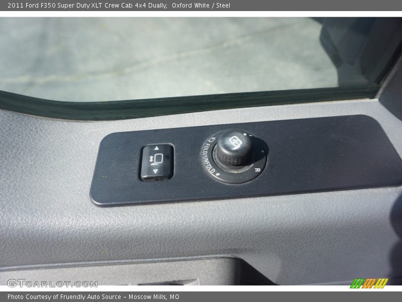 Oxford White / Steel 2011 Ford F350 Super Duty XLT Crew Cab 4x4 Dually